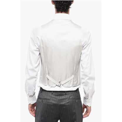 Corneliani CC COLLECTION 3-Piece CERIM.RESET Suit with Pinstriped Pants