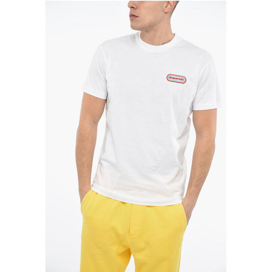 Dsquared² Crewneck ROUND COOL T-shirt with Logo Patch