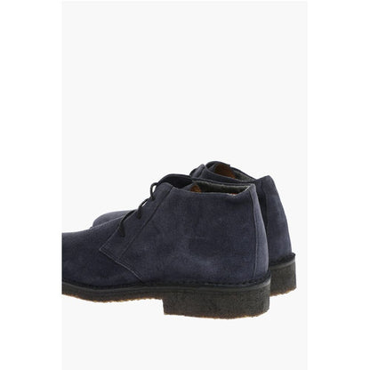 Corneliani ID Wool Lined Suede Desert Boots