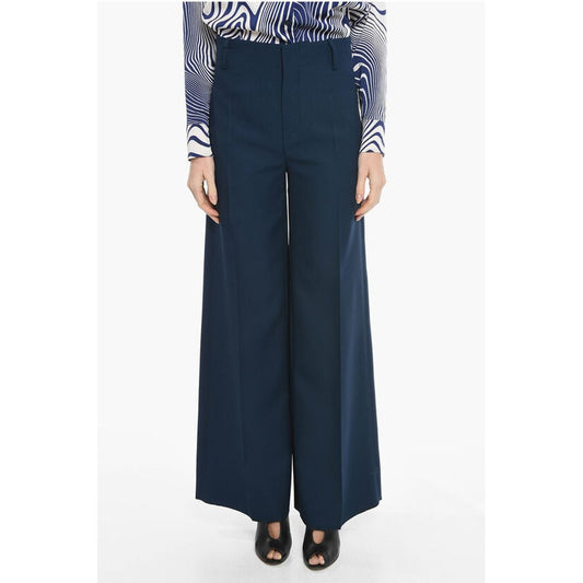 Super Blond High Waisted Straight Fit Pants