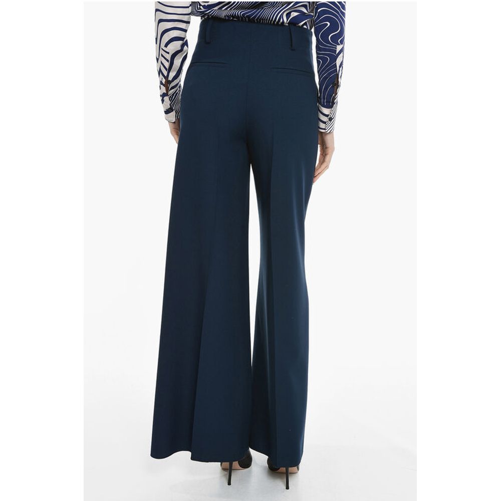 Super Blond High Waisted Straight Fit Pants