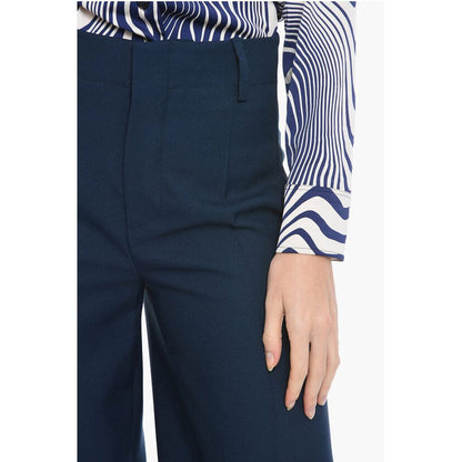 Super Blond High Waisted Straight Fit Pants