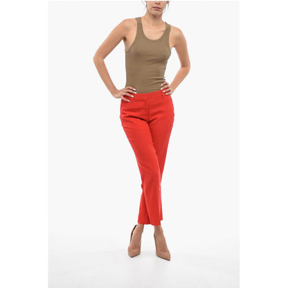 Burberry Wool Straight Fit Pants