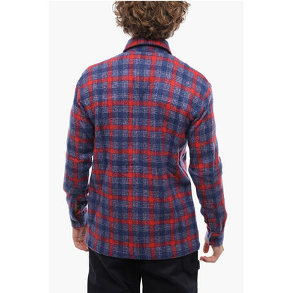 Destin Utility Pockets WESTER COLOR Wool Blend Shirt