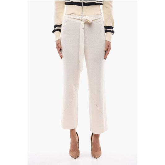 Notes du Nord Knit ERIN Flared Pants with Belt
