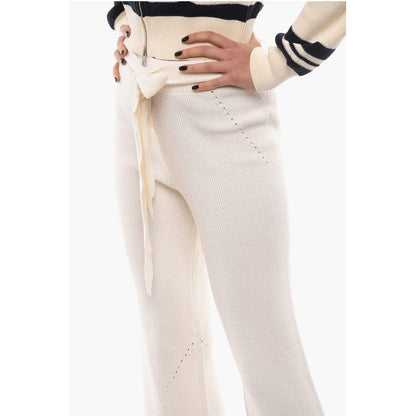 Notes du Nord Knit ERIN Flared Pants with Belt
