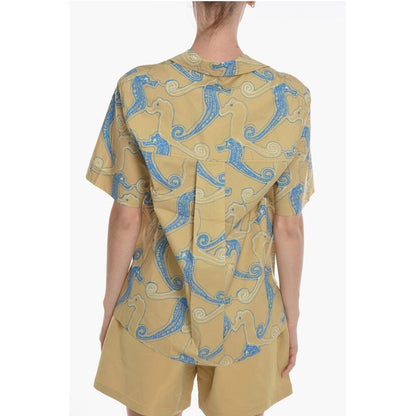Samsoe Samsoe All-over Printed MALENE Shirt with Short Sleeve