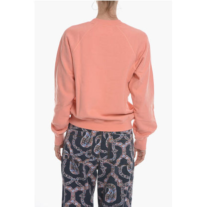 Samsoe Samsoe Crew-Neck GITTA Sweatshirt with Side Logo Embroidery