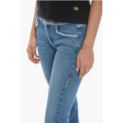 Diesel RED TAG Low Waist Slim Fit 1969 D.EBBEY-SP Bootcut Jeans 23c