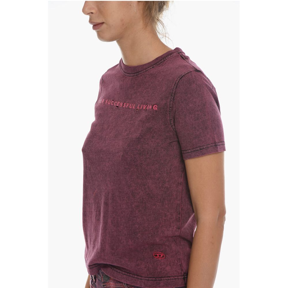 Diesel Vintage Effect T-REG-E4 Crew-neck T-Shirt