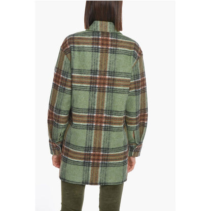 Samsoe Samsoe Tartan Patterned ROSALIE Pile Oveshirt