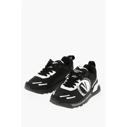 Versace JEANS COUTURE Fabric DYNAMIC Low Top Sneakers with Contrasti