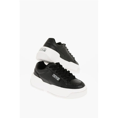 Versace JEANS COUTURE Python Effect Faux Leather RAVEWING Sneakers w