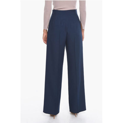 Super Blond Double-pleated Straight Fit Pants