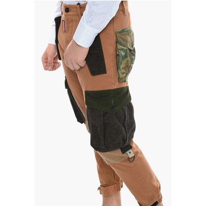Dsquared² Velour Detail EXPLORER Cargo Pants