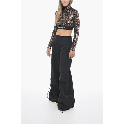 Palm Angels Wide Leg Fit PARACHUTE Cargo Pants