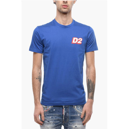 Dsquared² Plain T-shirt with D2 Print
