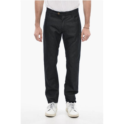 Corneliani ID LUXURY DENIM Silk-blend Denims with Regular Fit