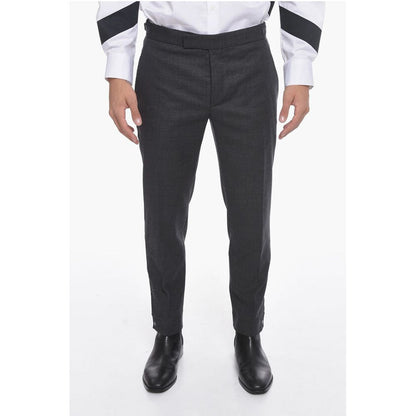 Neil Barrett Slim-fit Trousers with Buckles and Buttons at the Hem