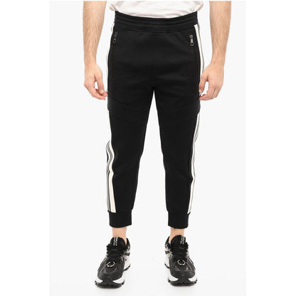 Neil Barrett Skinny Fit Joggers with Contrasting Side Bands