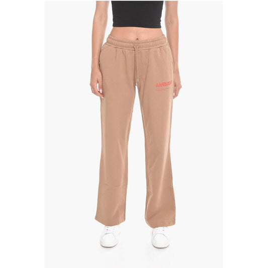 Ambush Wide-leg WORKSHOP Joggers with Logo Print