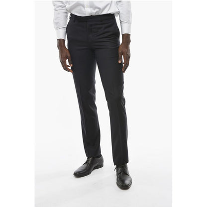 Corneliani Virgin Wool Pleated Pants