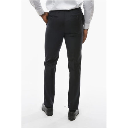 Corneliani Virgin Wool Pleated Pants