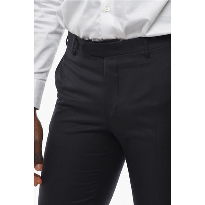 Corneliani Virgin Wool Pleated Pants