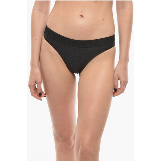 Karl Lagerfeld All-Over Motif Bikini Bottom