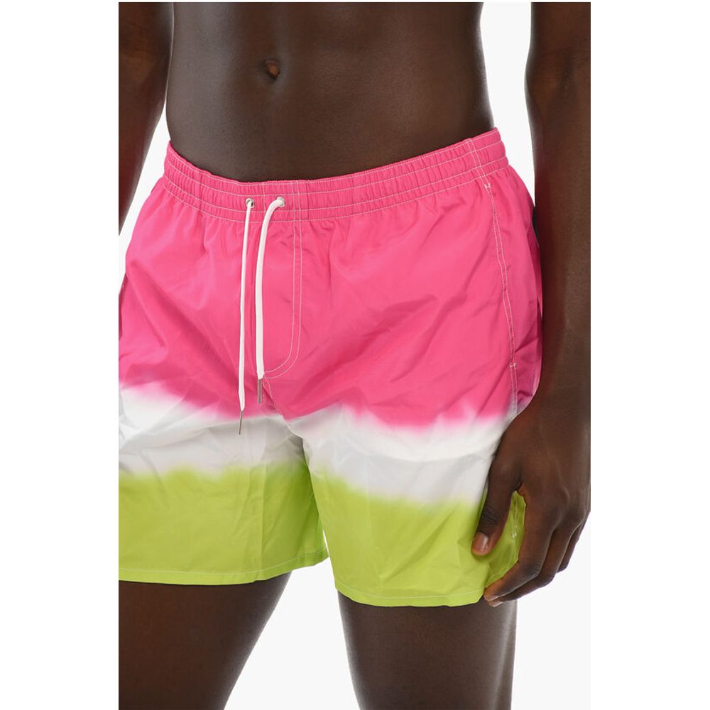 Dsquared² Swim Shorts with Spray Effect Logo
