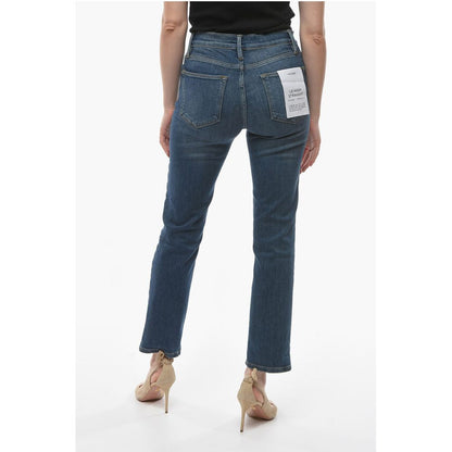 Frame High-Waist Straigh Fit Jeans 18cm