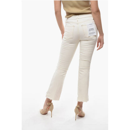 Frame Boot cut Jeans with Frayed Hem 18cm