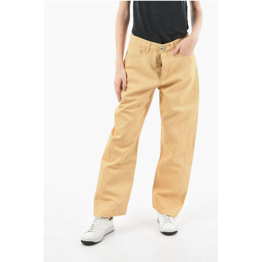 Jil Sander Regular-fit Denims with Coated Cotton Pigments 21cm