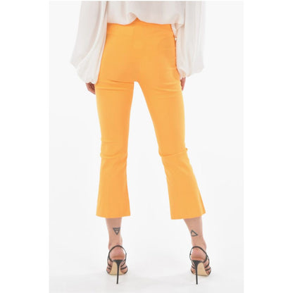 Avenue Montaigne Solid Color LEO Cropped Pants