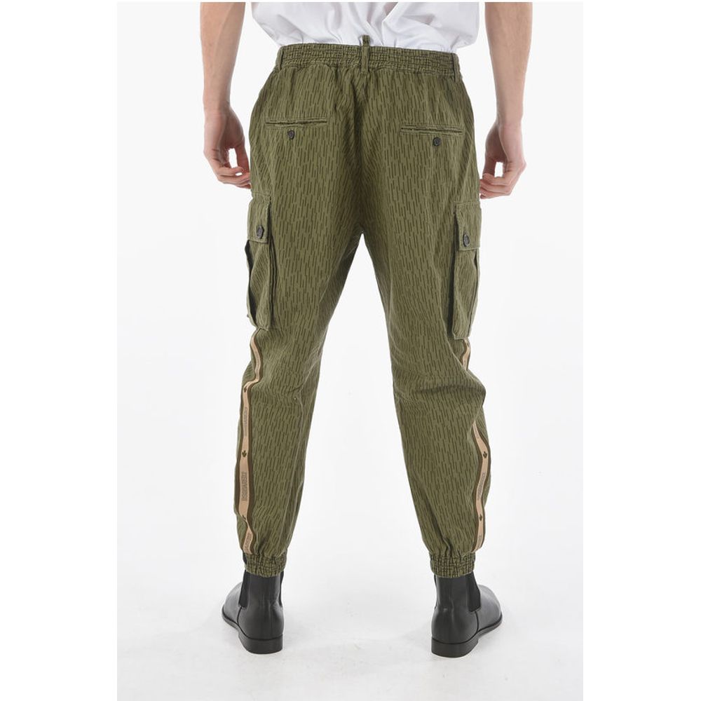 Dsquared² Striped Cargo Pants