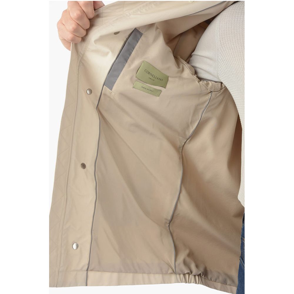 Corneliani ID Hidden Closure Lightweight Jacket