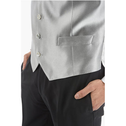 Corneliani CC COLLECTION Silk 4-Buttons REWARD CERIMONIA Vest