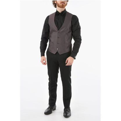 Corneliani Patterned Silk CERIM.ACADEMY Waistcoat