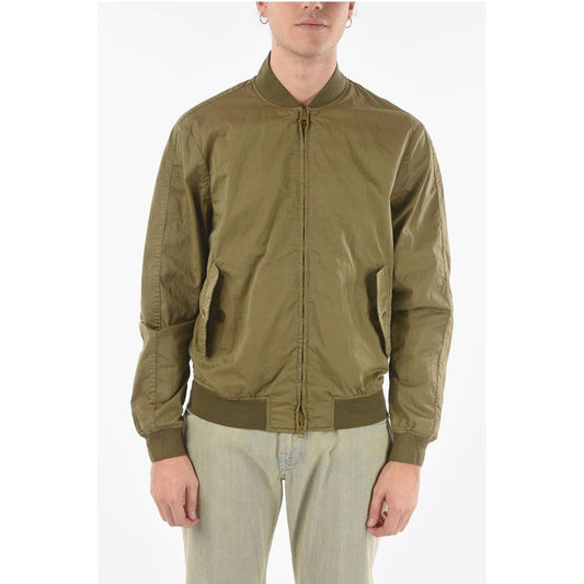 Corneliani CC COLLECTION Solid Color Waterproof Bomber