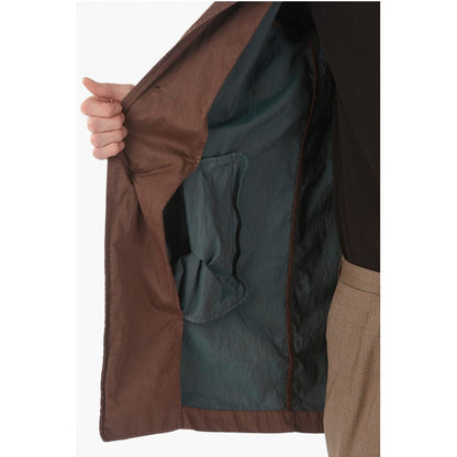 Corneliani CC COLLECTION O.WEAR hidden closure balmacaan coat