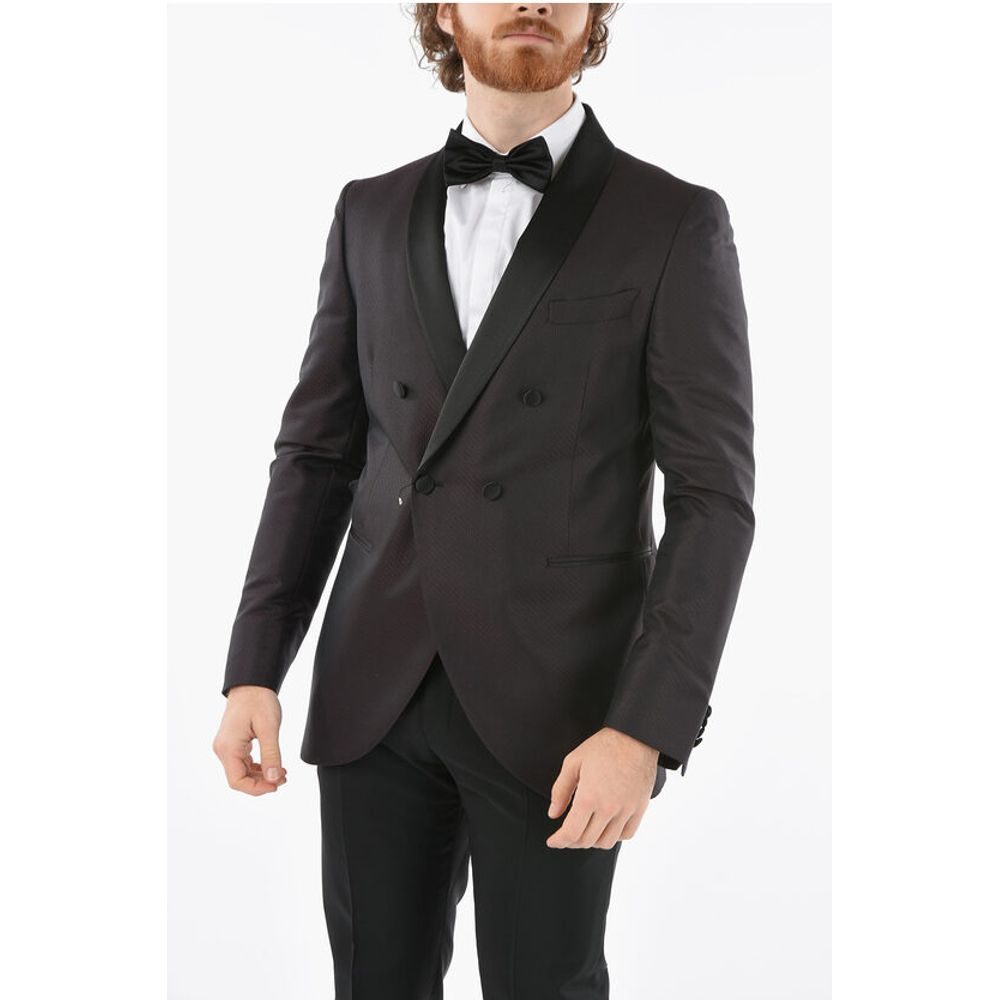 Corneliani CC COLLECTION center vent shawl lapel CERIM. REWARD double-b