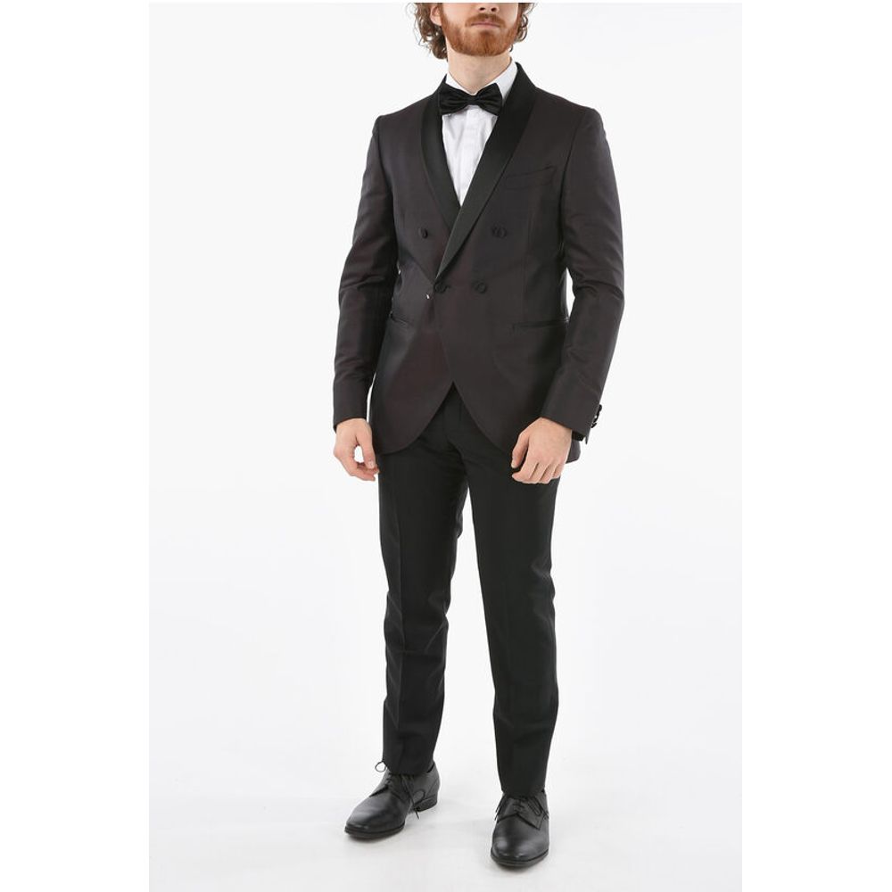 Corneliani CC COLLECTION center vent shawl lapel CERIM. REWARD double-b