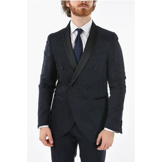 Corneliani CC COLLECTION Velour CERIMONIA REWARD shawl lapel tuxedo jac