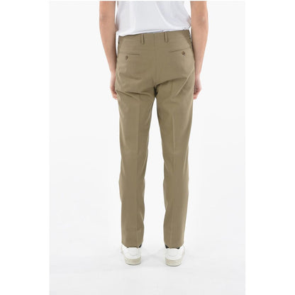 Corneliani Cotton Elegant Trousers with Patch Pockt