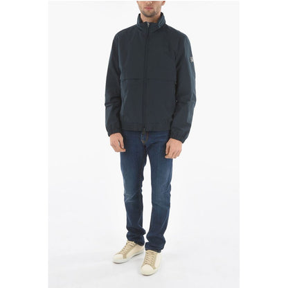 Woolrich Removable Hooded Solid Color MALLARD Windbreaker With Maxi P
