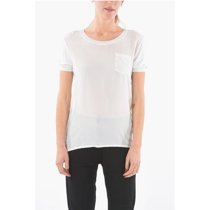 Woolrich See-through Silk SOFT T-shirt