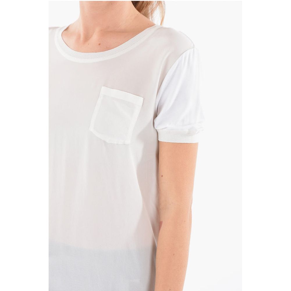 Woolrich See-through Silk SOFT T-shirt