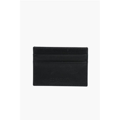 Corneliani Horizontal Compartment Leather Card Holder