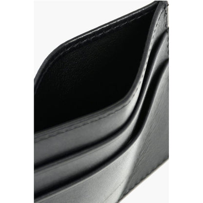 Corneliani Horizontal Compartment Leather Card Holder