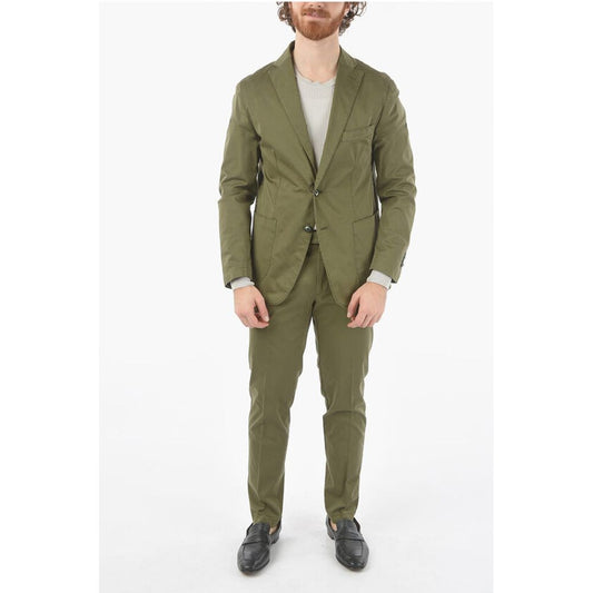 Corneliani CC COLLECTION 2 Button Stretch Cotton Suit